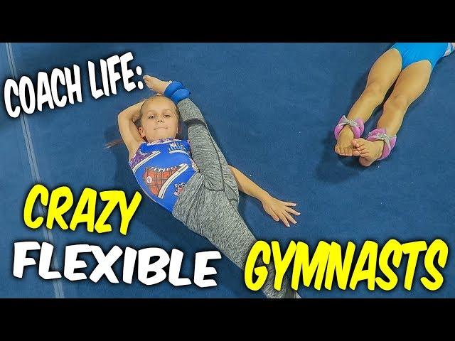 Coach Life: Crazy Flexible Gymnasts!| Rachel Marie