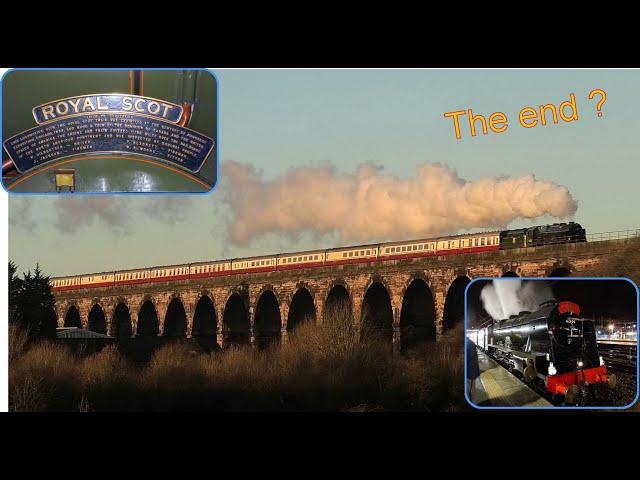 A tribute to 46100 'Royal Scot' as she nears the END!!!