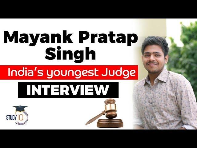 Mayank Pratap Singh - India’s youngest Judge - How to prepare for Rajasthan Judicial Services? #RJS