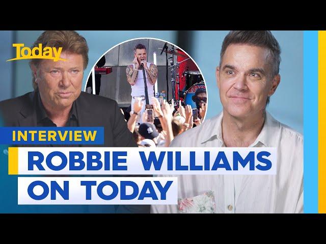 Robbie Williams talks ‘Better Man’, performing and possible tour | Today Show Australia