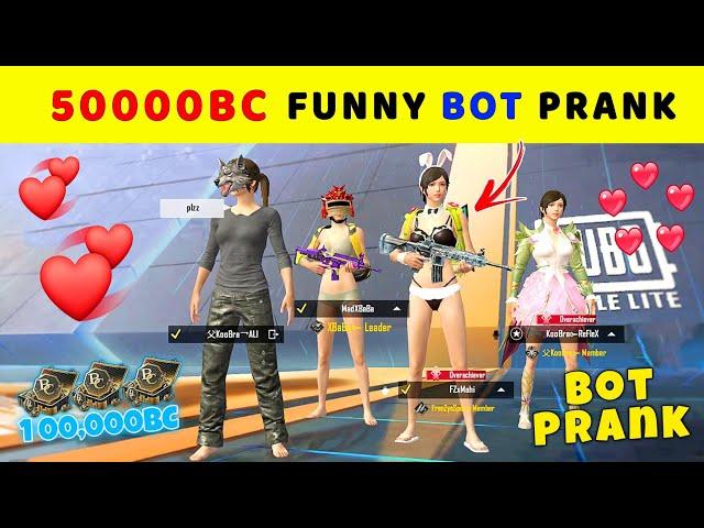 Best Funny Bot Prank With Big Youtuber Pubg LiteFunny Bot Prank With Big Youtuber Pubg Mobile Lite