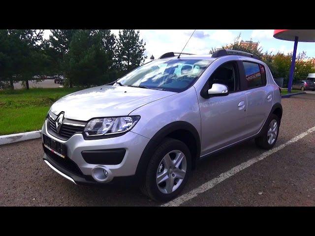 2015 Renault Sandero Stepway. Start Up, Engine, and In Depth Tour.