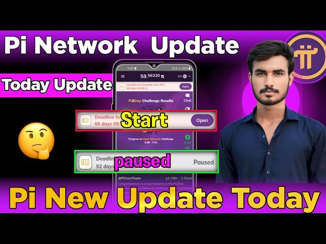 Pi Network New Update Today - Deadline to Complete KYC | Migrate your Pi Paused | Lestest Update Pi