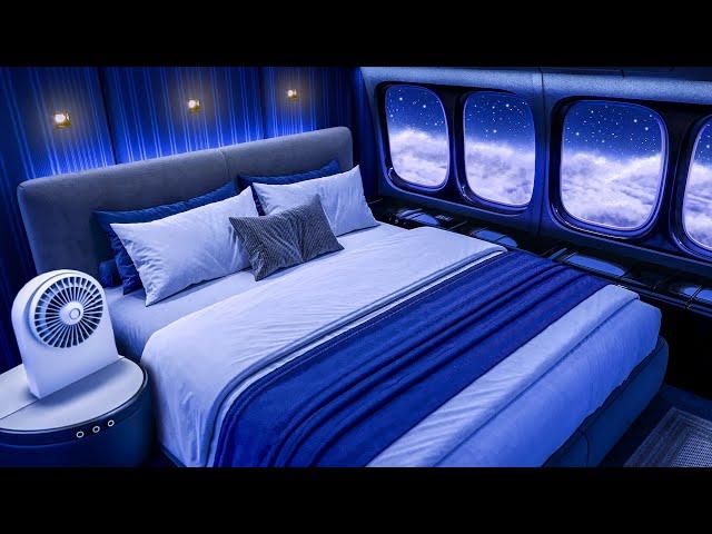 White Noise of Airplane & Fan Sounds | White Noise for Sleeping & Relaxation