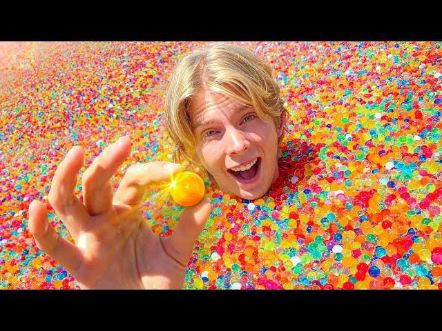 First to Find the GOLD Ball inside 50,000,000 ORBEEZ! *IMPOSSIBLE ODDS*