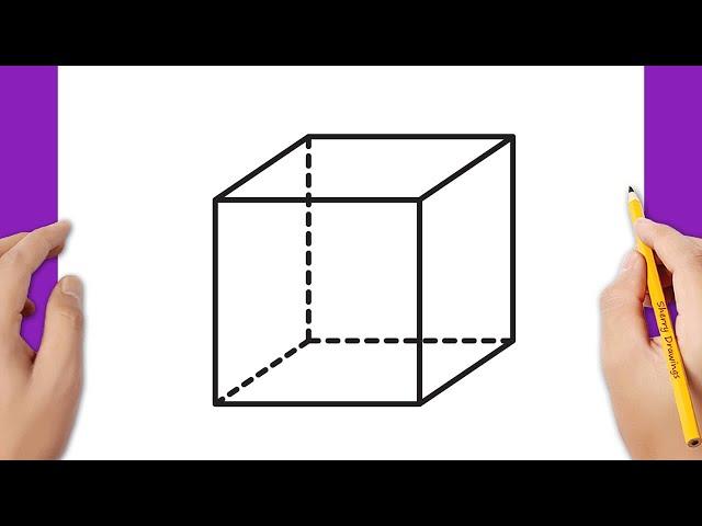 How to draw a cube