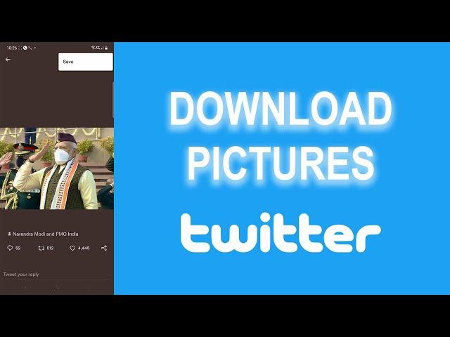 How to Download Pictures from Twitter on Android, iPhone or iPad