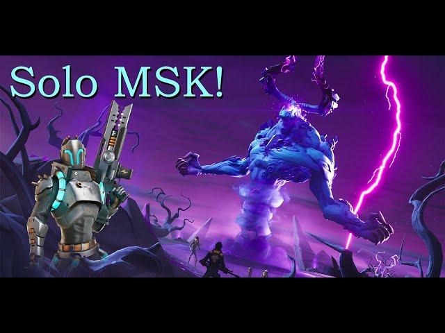 I Finally Solo MSK!!! (Ninja) - Fortnite StW