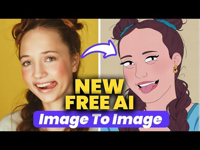 How to Turn Image to Anime, Cartoon or 3D Animation Style - Image to Image AI Tutorial (2025)