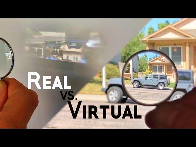 The Difference Between Real & Virtual Images | Geometric Optics | Physics Demo