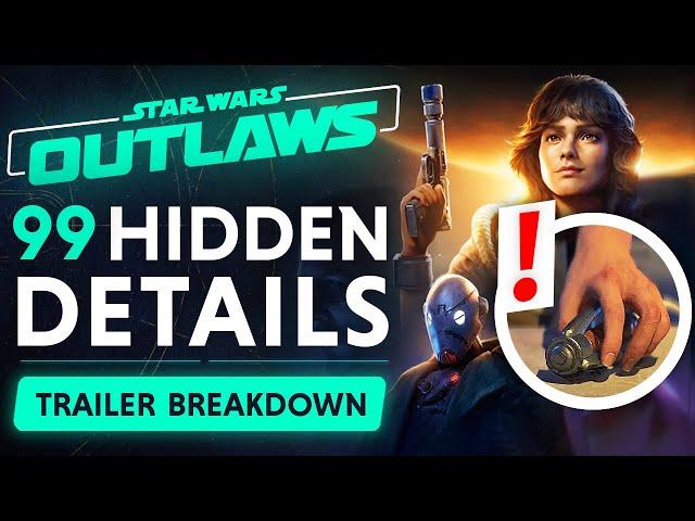 Star Wars Outlaws Story Trailer - NEW Details You May Have Missed!