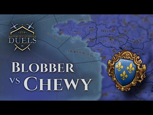 The Blobber vs Chewy - Big Blue Blob - Masters of Universalis Duels