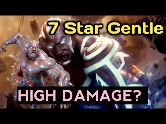 New Character - Gentle - Gameplay | Damage Test | MCOC