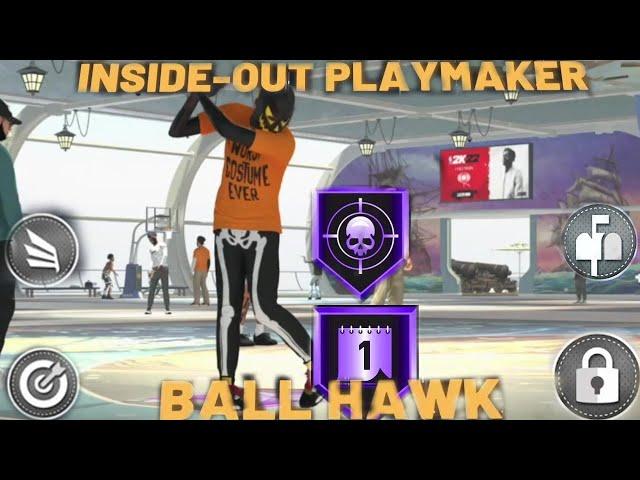 NBA 2k22 Rare Build|6'7 *Iso* Ball Hawk and Inside out Playmaker| Hof playmaking and Shooting