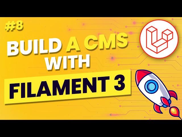 Let's build a CMS with Filament 3 and Laravel 11 | #8 - Category SEO & Navbar improvements