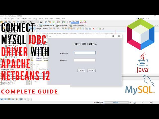 How to connect JDBC -  Java App with MYSQL - JDBC Driver on any APACHE NETBEANS? | Tuitions Tonight