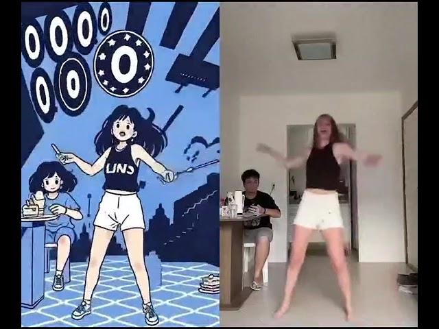 #rasputin #anime #vs #real #dance