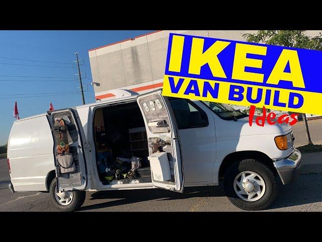 Building Out Your Campervan At Ikea | Cheap Van Build Ideas