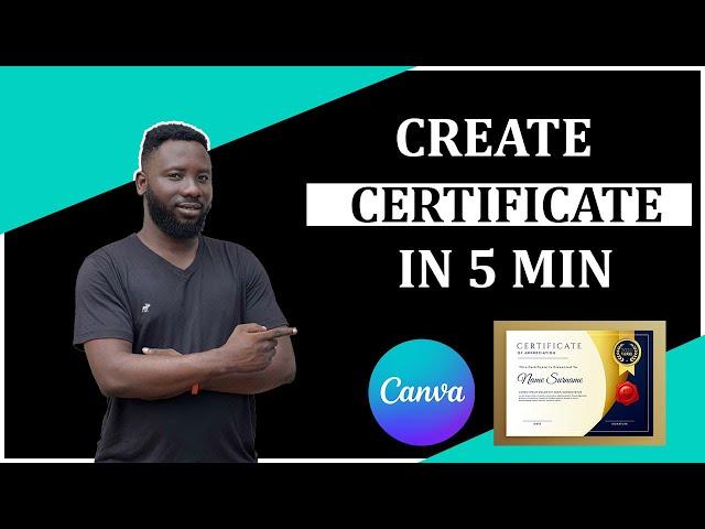 How To Make A Certificate Design In Just 5 Minutes