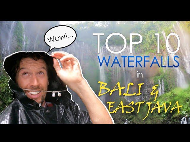 Bali and Java, Indonesia  - Top 10 MUST SEE Waterfalls | Indonesia Travel Guide