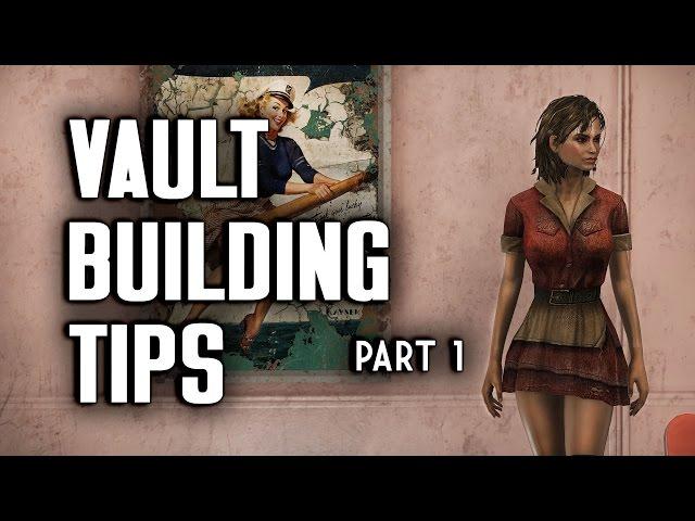 Vault Building Tips Part 1 - Vault-Tec Workshop - Fallout 4