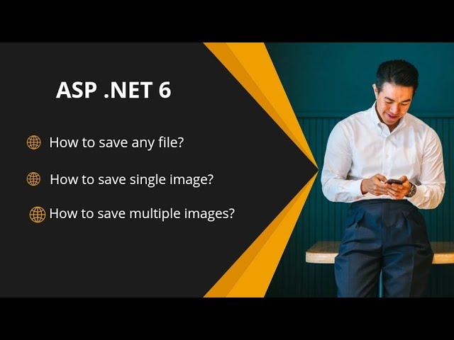 How to save any file (image, pdf) in ASP  .NET 6 ?