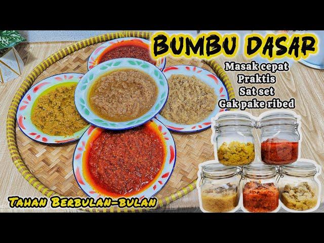 PRACTICAL COOKING RECIPES WITH 5 BASIC SPICES THAT LAST A LONG TIME #basicspices #niahermanto #fa...