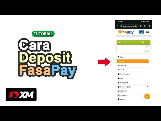 Cara isi saldo akun FasaPay