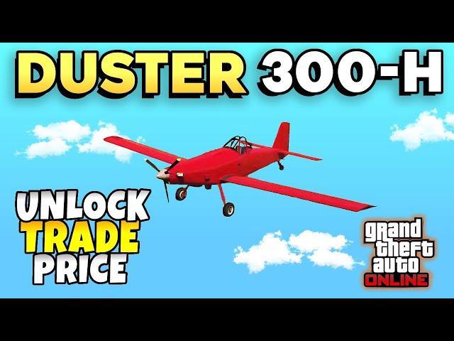 GTA Online How to Unlock Duster 300-H Trade Price (Deliver weapons in a Duster 300-H for Oscar)