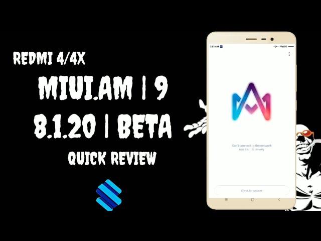 MIUI 9 | Miui.AM 8.1.20 For Redmi 4x (santoni)