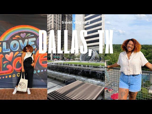 VLOG: Weekend trip to DALLAS, TEXAS  Things to Do in Dallas | Deep Ellum, Downtown, Food & more!