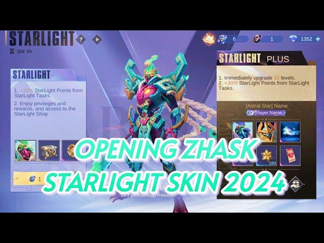 OCTOBER STARLIGHT SKIN 2024 IN MLBB starlight skin 2024 october mlbb | ZHASK STARLIGHT SKIN 2024