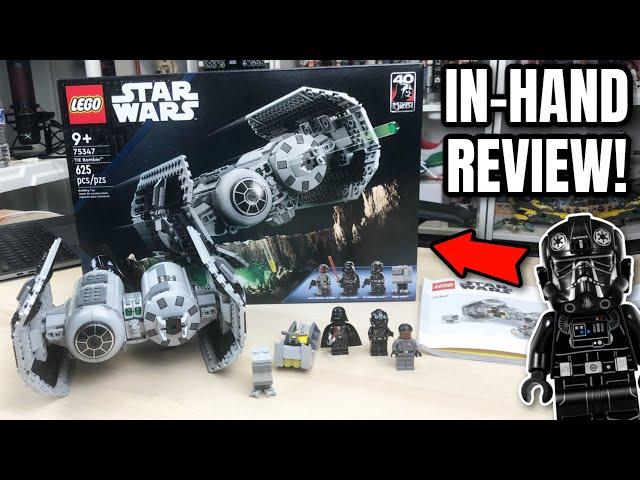 FIRST REVIEW: LEGO Star Wars 2023 "TIE BOMBER" - IN-HAND! (75347)