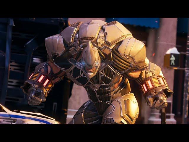 Marvel's Spider-Man: Miles Morales - Rhino (Boss Fight) - Gameplay (PS5 UHD) [4K60FPS]