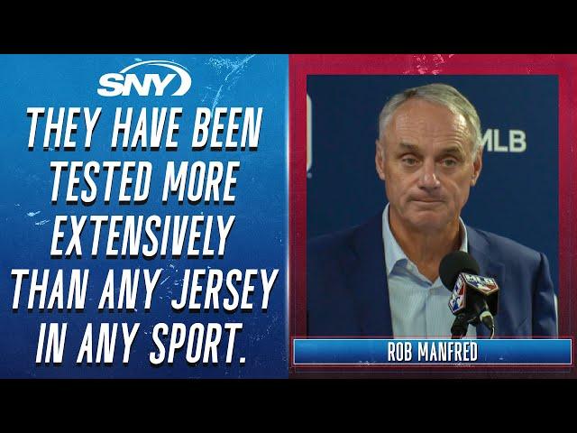 Rob Manfred on MLB's new jerseys, phantom IL, and this being his final term as commissioner | SNY