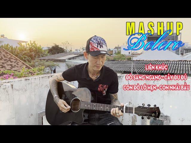 | MASHUP BOLERO | LK Đò Sang Ngang - Cây Đu Đủ - Con Đò Lỡ Hẹn - Con Nhái Bầu | TONY MÓM NHẠC CHẾ