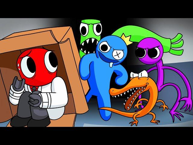 The FULL Story of the RAINBOW FRIENDS... (Cartoon Animation)