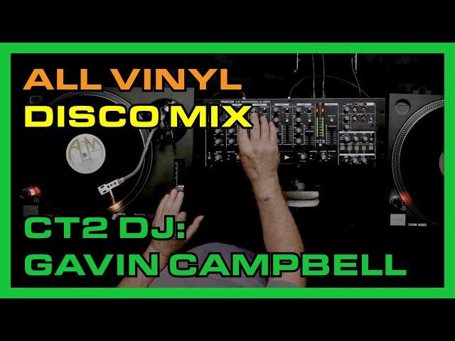 Disco Vinyl Mix by DJ Gavin Campbell for Community Transmission 2