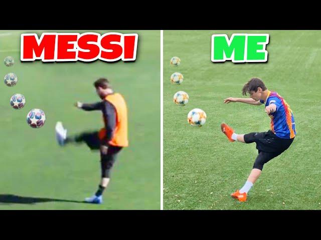 RECREATING VIRAL FOOTBALL MOMENTS!