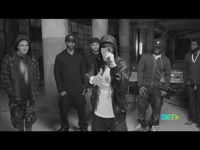 SHADY 2.0 CYPHER - EMINEM, YELAWOLF & SLAUGHTERHOUSE (UNCENSORED/DIRTY) 2011 BET