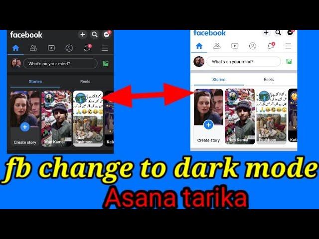 how to change dark mode in facebook] facebook dark mode kaise kare #technicalinformation #fbdarkmode