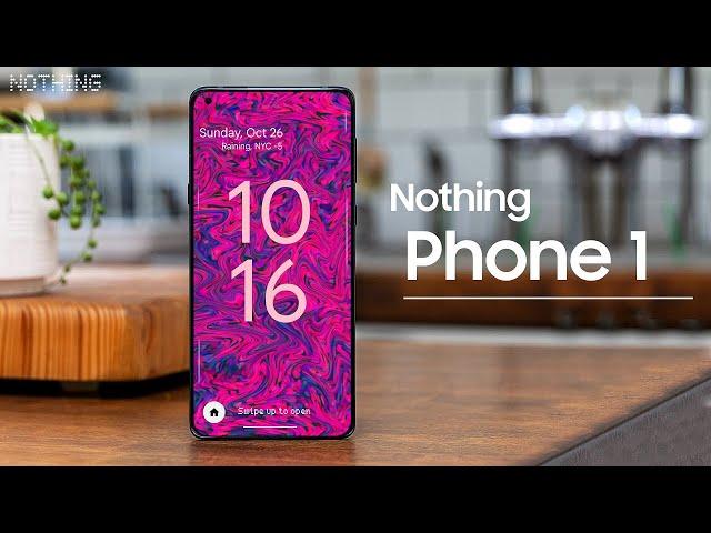 Nothing Phone 1 - OFFICIAL LOOK!