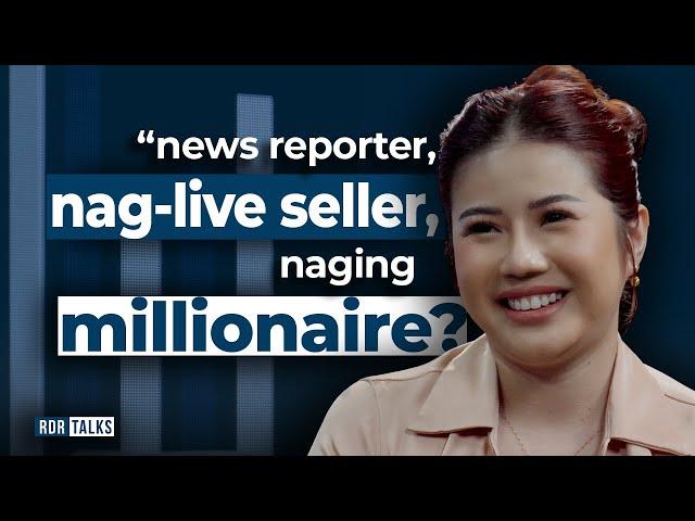 #rdrtalks | "news reporter, nag-live seller, naging millionaire?"