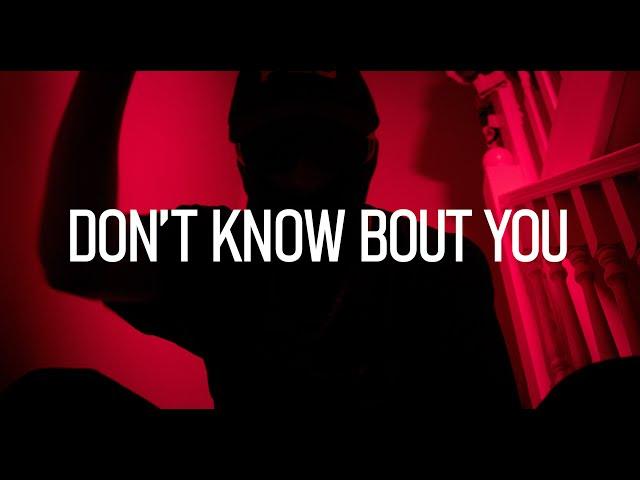 Crooks 2D - Don't Know Bout You (UNOFFICIAL VIDEO)