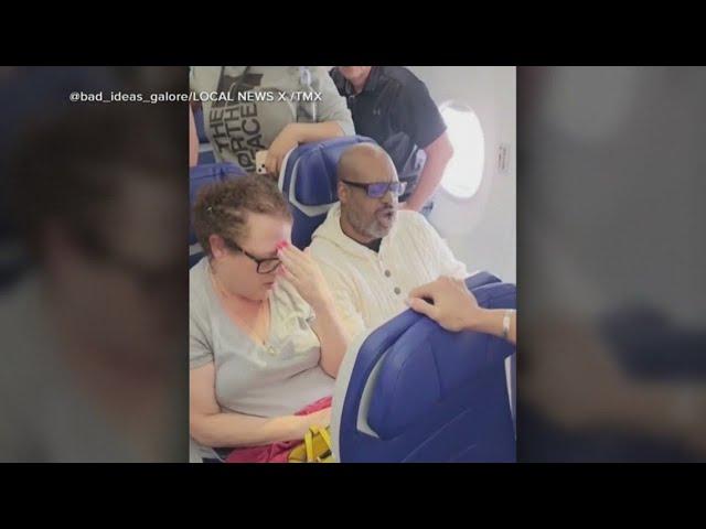 Southwest passenger's outburst over crying baby caught on camera