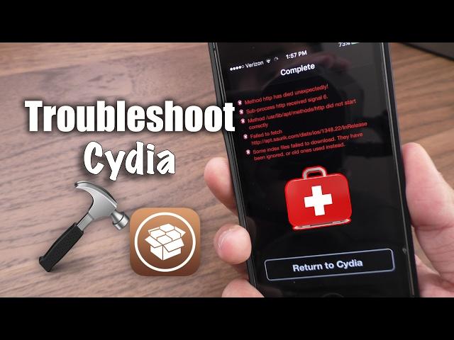 Fix Deleted Cydia, Blank Sources, Cydia Errors - iOS 10.2 Yalu Jailbreak