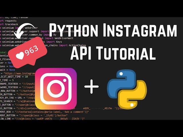 Python Instagram Bot API Tutorial | Get Instagram Followers Using This Script  | All About Python