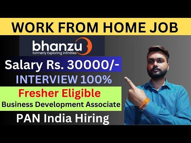 वर्क फ्रॉम होम जॉब 2024 | Bhanzu Work From Home Job 2024 | Online Job At Home | Remote Job 2024 |