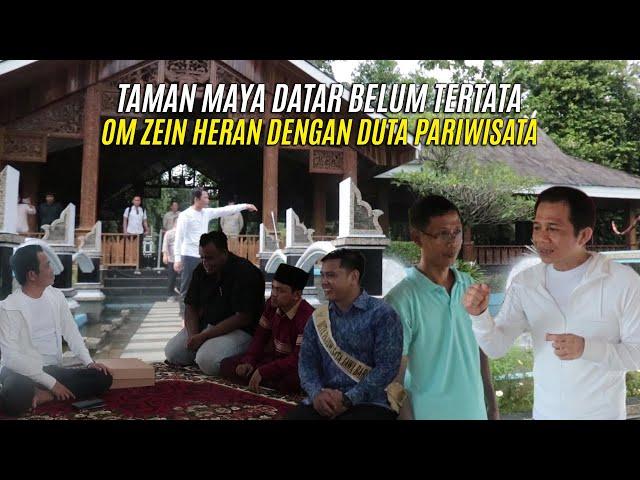 TAMAN MAYA DATAR BELUM TERTATA PEGAWAI KEBERSIHAN KENA TEGUR - OM ZEIN HERAN DENGAN DUTA PARIWISATA