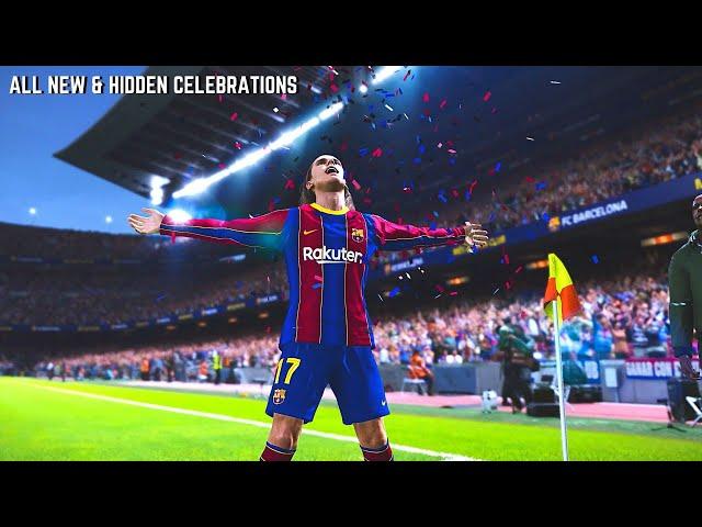 PES 2021 - All New & Hidden Celebrations | HD